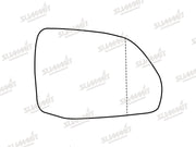 Summit Stick-On Aspheric Mirror Glass fits Audi Q7 & SQ7 16 On RHS - Summit - My Roof Bars