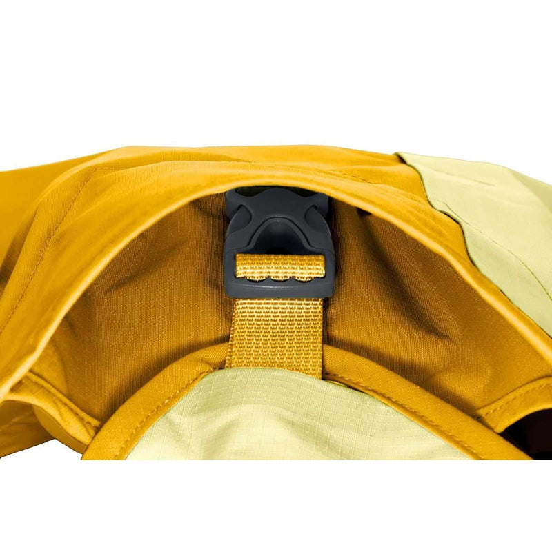 Ruffwear Sun Shower Dog Raincoat in Mineral Yellow (Large)