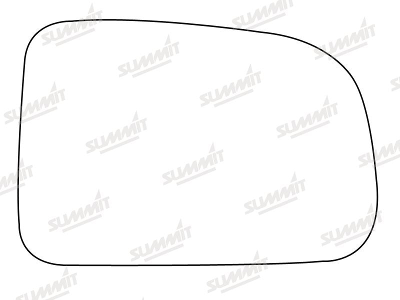 Summit Stick-On Standard Mirror Glass fits Honda HRV 99 on RHS - Summit - My Roof Bars