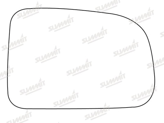 Summit Stick-On Standard Mirror Glass fits Honda HRV 99 on RHS - Summit - My Roof Bars