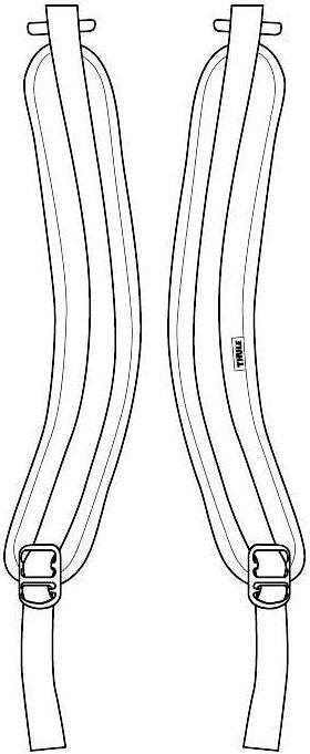 Thule Removable Shoulder Strap Replacement Part