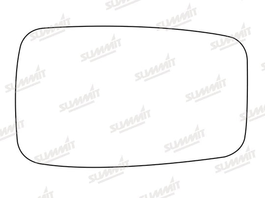 Summit Stick-On Standard Mirror Glass fits Seat Toledo RHS - Summit - My Roof Bars