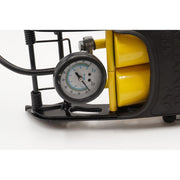 AA Double Barrel Cylinder Tyre Foot Pump Air Inflator Car Van Bicycle Bike - AA - My Roof Bars