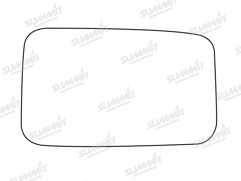 Summit Stick-On Standard Mirror Glass fits Seat Ibiza RHS - Summit - My Roof Bars
