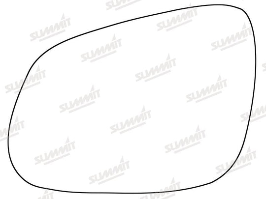 Summit Stick-On Standard Mirror Glass fits Vauxhall Viva 15 on LHS - Summit - My Roof Bars
