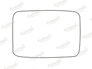 Summit Stick-On Standard Mirror Glass fits VW Golf Mk2 LHS - Summit - My Roof Bars
