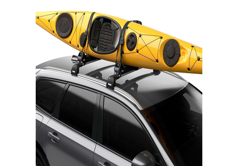 Thule Hull-a-Port Aero kayak rack foldable j-style black