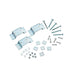 Van Vault Roof Tubes Fixing Kit 3pce Kit - Van Vault - My Roof Bars