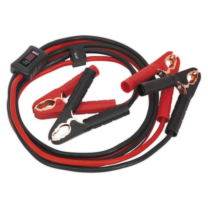 Sealey Booster Cables 25mmï x 3.5m 600A with Electronics Protection BC25635SR - Sealey - My Roof Bars