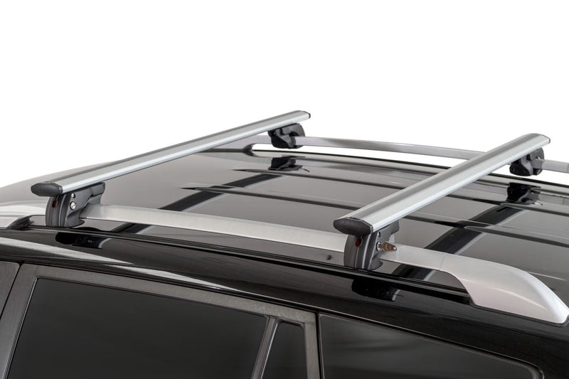 Menabo Sherman Black Roof Bars fits BMW 5 Series Touring E34 1991-1996 Estate 5D w Rails - Menabo - My Roof Bars