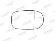 Summit Stick-On Standard Mirror Glass fits Alfa Romeo 166 97 to 07 LHS & RHS - Summit - My Roof Bars