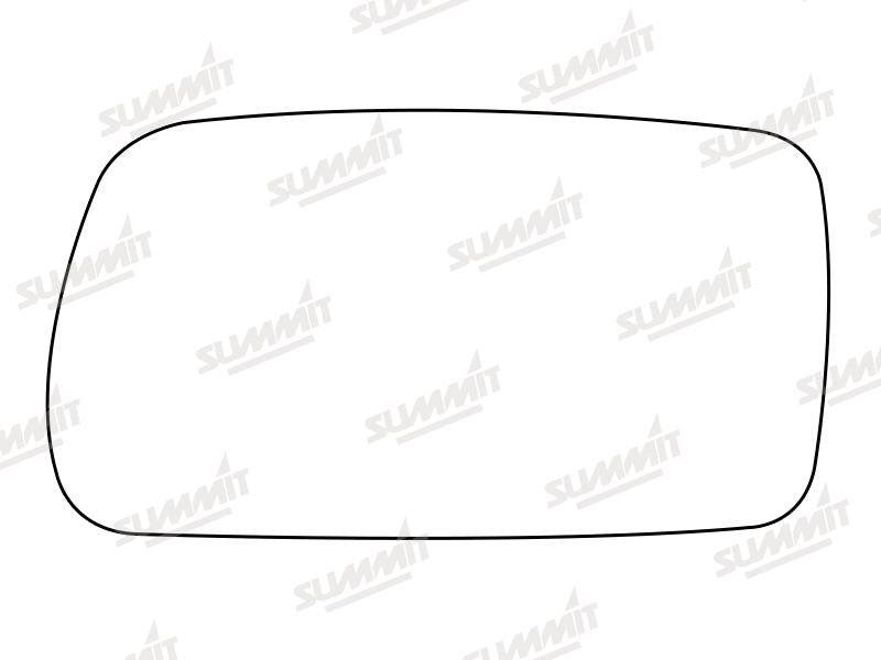Summit Stick-On Standard Mirror Glass fits Citroen Xantia 93 on LHS - Summit - My Roof Bars