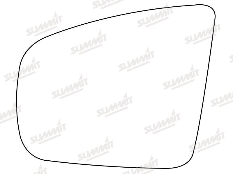 Summit Stick-On Aspheric Mirror Glass fits BMW X5 X6 LHS - Summit - My Roof Bars