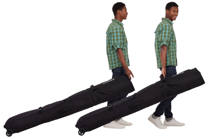 Thule RoundTrip ski roller bag 175 cm Black