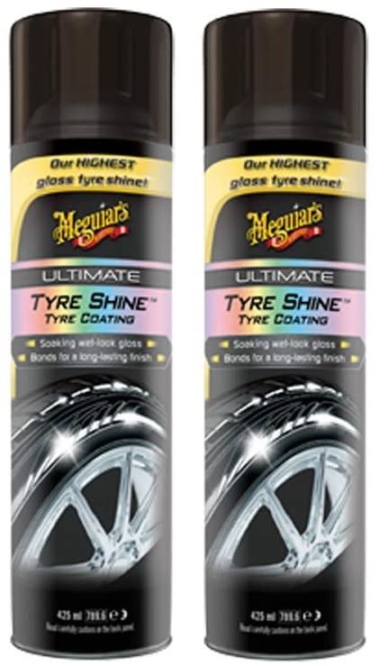 2x Meguiar's G192315EU Ultimate Tire Shine 425g - Meguiar's - My Roof Bars
