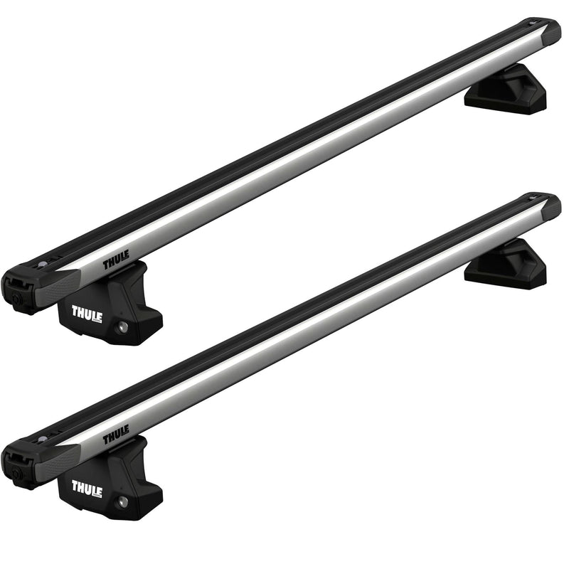 Thule SlideBar Evo Roof Bars Aluminum fits Subaru Forester 2025- 5 doors with Flush Rails - Thule - My Roof Bars
