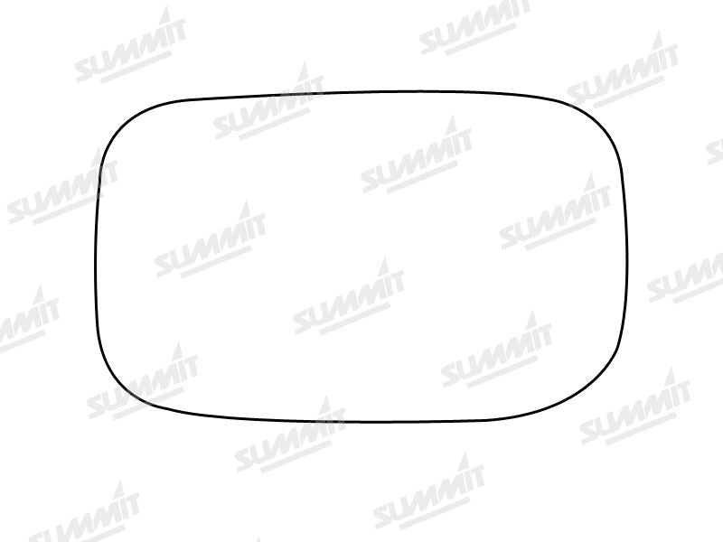 Summit Heated Base Plate With Standard Mirror Glass fits Rover 200 95 to 99 LHS RHS - Summit - My Roof Bars