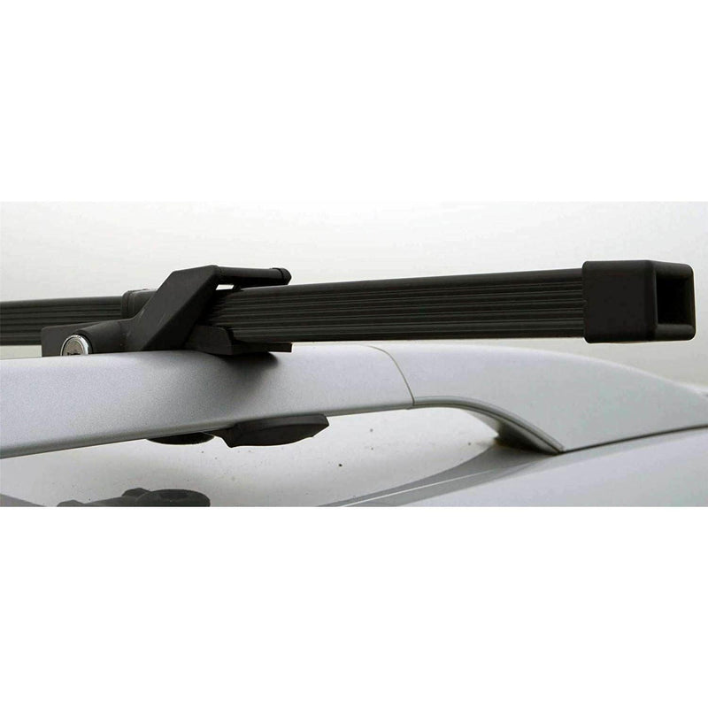 Summit SUM-001 Roof Bar to Fit Cars with Running Rails, Black Steel - Summit - My Roof Bars