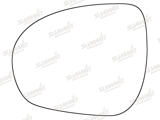 Summit Stick-On Standard Mirror Glass fits Fiat 500X 15 on LHS - Summit - My Roof Bars