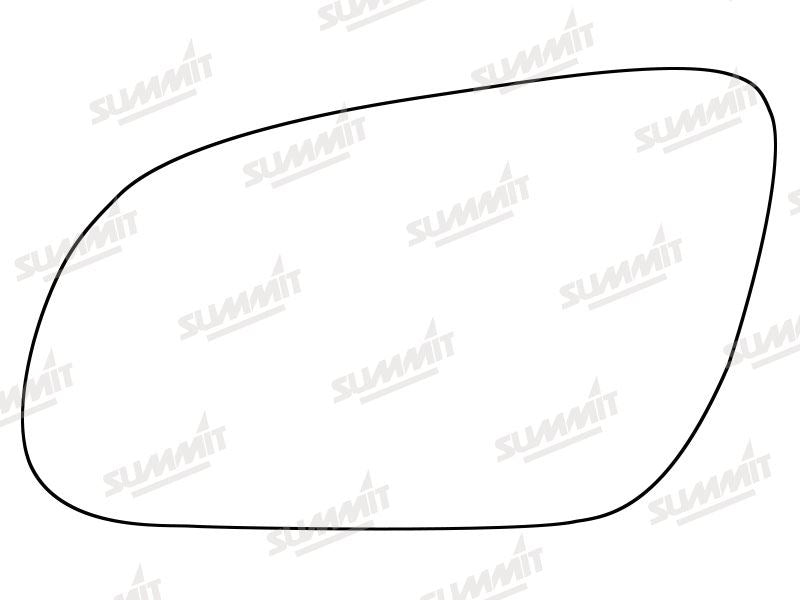 Summit Stick-On Standard Mirror Glass fits Audi A8 02 to 08 LHS - Summit - My Roof Bars