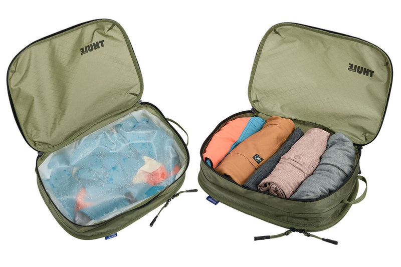 Thule clean/dirty packing cube clean/dirty packing cube medium soft green