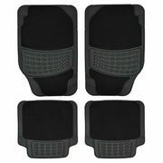 Heavy Duty Rubber & Carpet Floor Mats Set Universal Fit - UKB4C - My Roof Bars