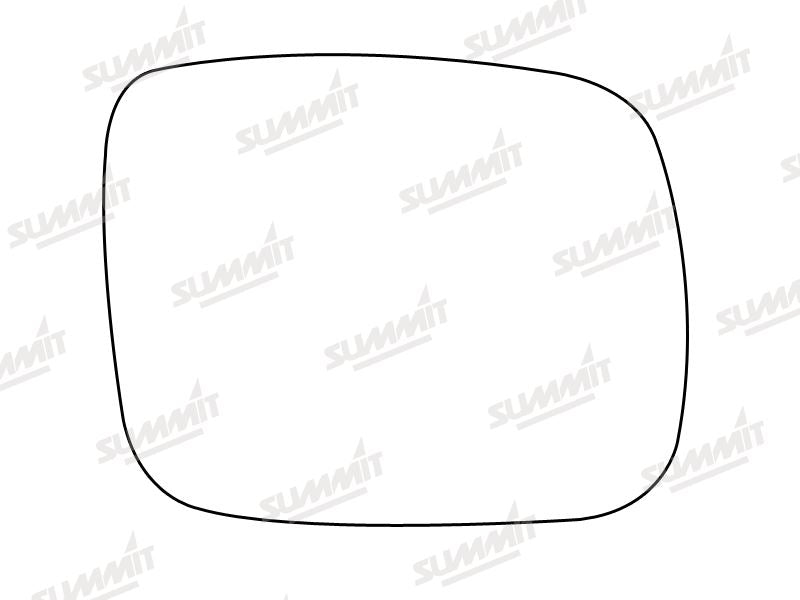 Summit Stick-On Standard Mirror Glass fits Mercedes V Class 97 on RHS - Summit - My Roof Bars