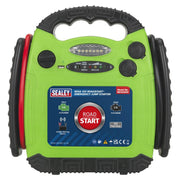 Sealey RoadStartï Emergency Jump Starter 12V 900 Peak Amps Hi-Vis Green RS1312HV - Sealey - My Roof Bars