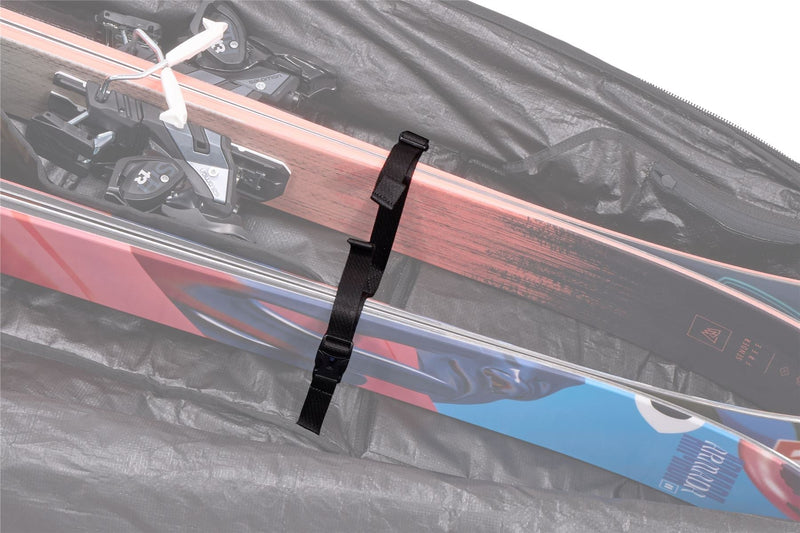 Thule RoundTrip ski roller bag 175 cm Black