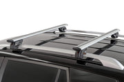 Menabo Sherman Black Roof Bars fits Volkswagen Polo MK3/ 6N 1996-2001 Hatch 5D w Rails - Menabo - My Roof Bars