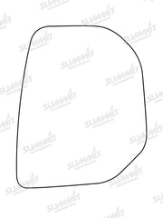 Summit Heated Base Plate With Commercial Mirror Glass fits Peugeot Partner, Citroen Berlingo RHS - Summit - My Roof Bars
