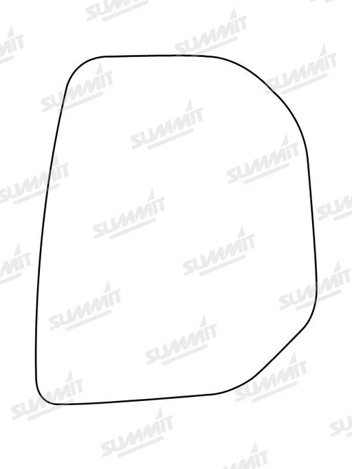 Summit Heated Base Plate With Commercial Mirror Glass fits Peugeot Partner, Citroen Berlingo RHS - Summit - My Roof Bars