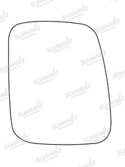 Summit Stick-On Commercial Mirror Glass fits VW Transporter 90 on RHS - Summit - My Roof Bars