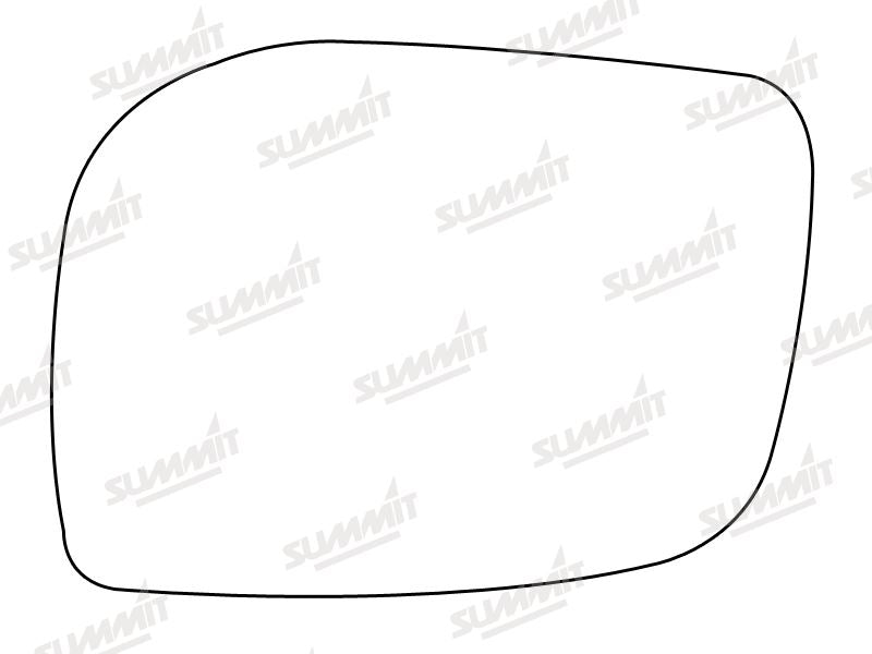 Summit Stick-On Standard Mirror Glass fits Range Rover LHS - Summit - My Roof Bars