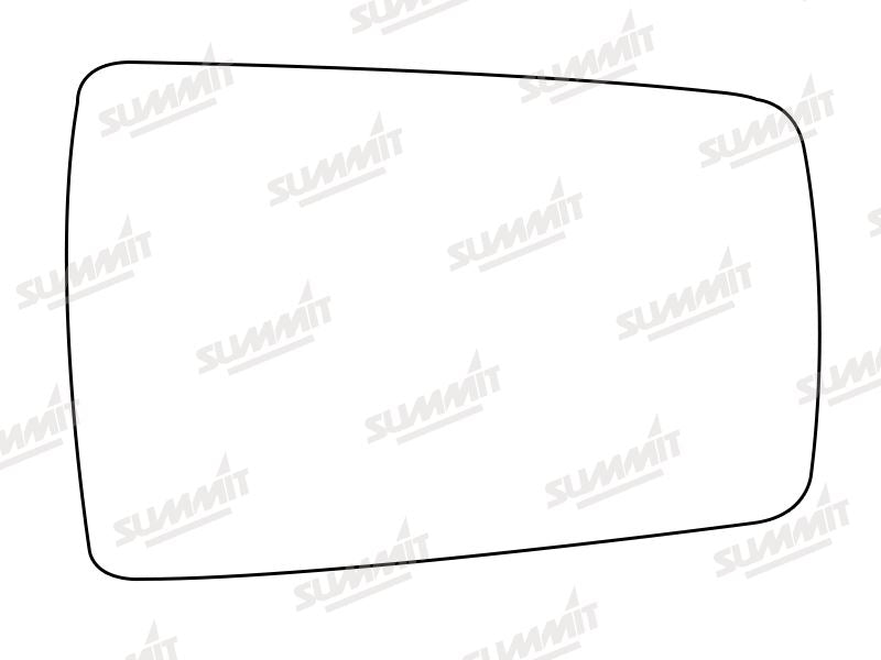 Summit Stick-On Standard Mirror Glass fits Alfa 75 RHS - Summit - My Roof Bars