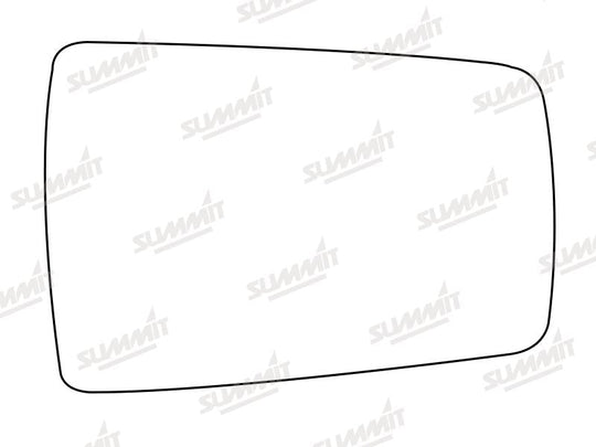 Summit Stick-On Standard Mirror Glass fits Alfa 75 RHS - Summit - My Roof Bars