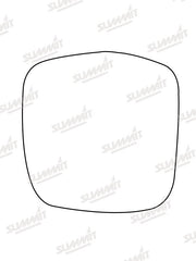 Summit Stick-On Standard Mirror Glass fits Toyota Landcruiser Colorado LHS - Summit - My Roof Bars