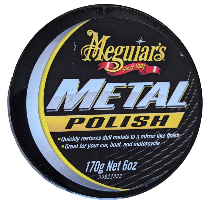 2x Meguiar's G1211600EU All Metal Polish 170g - Meguiar's - My Roof Bars