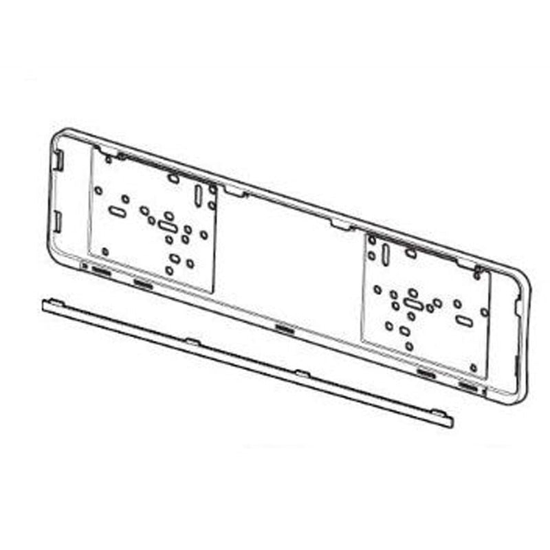 Thule License plate holder 520x110mm 1500055075