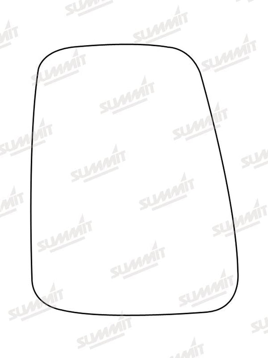 Summit Stick-On Commercial Mirror Glass fits Renault Extra 92 to 00 LHS - Summit - My Roof Bars