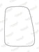 Summit Stick-On Commercial Mirror Glass fits Renault Extra 92 to 00 LHS - Summit - My Roof Bars