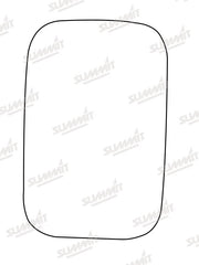 Summit Stick-On Commercial Mirror Glass fits Land Rover 83-90 & Defender 88-15 Sherpa Van 88 to 90 LHS & RHS - Summit - My Roof Bars