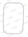Summit Stick-On Commercial Mirror Glass fits Land Rover 83-90 & Defender 88-15 Sherpa Van 88 to 90 LHS & RHS - Summit - My Roof Bars