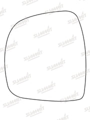 Summit Stick-On Commercial Mirror Glass fits Mercedes Vito LHS - Summit - My Roof Bars