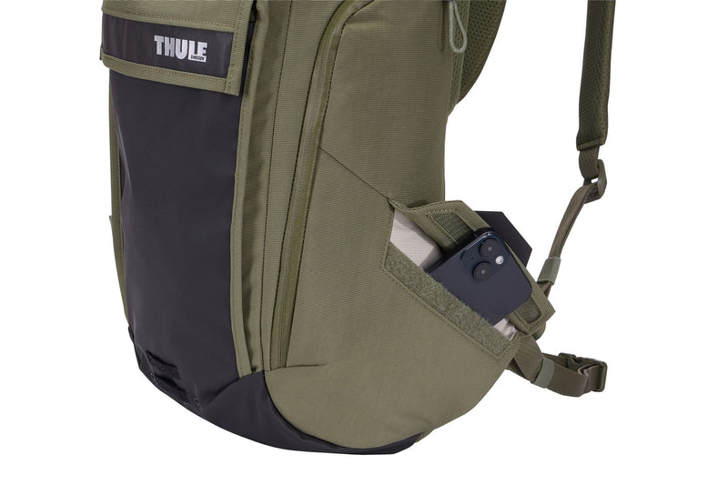 Thule Paramount bike commute backpack soft green 20L