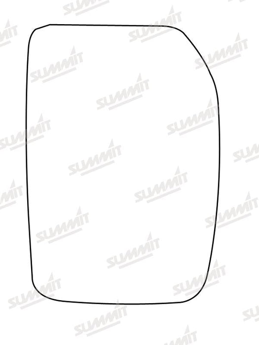 Summit Heated Base Plate With Commercial Mirror Glass fits Ford Transit Mk 6 RHS - Summit - My Roof Bars