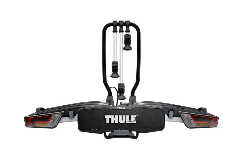 Thule EasyFold XT three-bike platform towbar bike rack black/aluminium Towbar Bike Rack