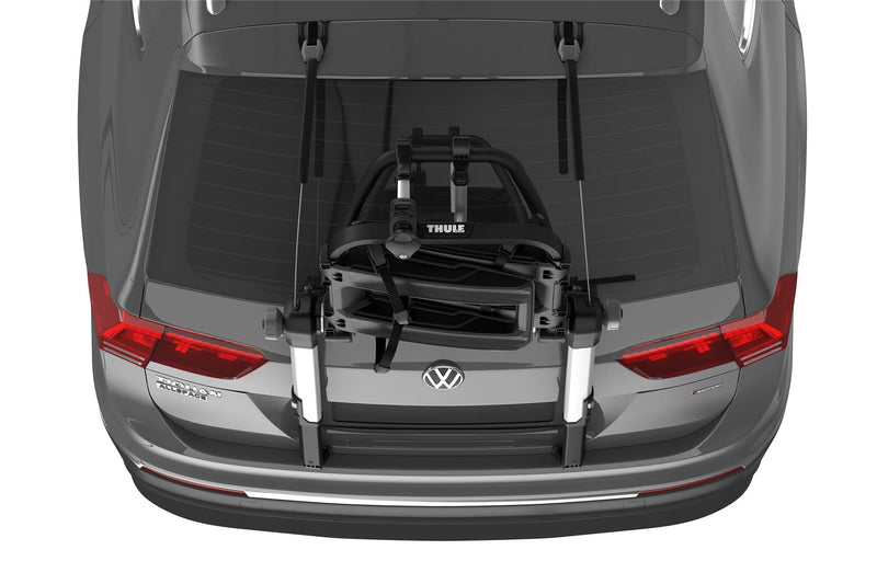 Thule Out Way Platform two-bike platform trunk bike rack black/aluminium Boot Bike Rack - Thule - My Roof Bars