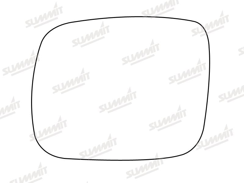 Summit Stick-On Standard Mirror Glass fits Mercedes V Class 97 on LHS - Summit - My Roof Bars