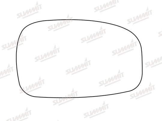 Summit Stick-On Standard Mirror Glass fits Peugeot 306 LHS - Summit - My Roof Bars